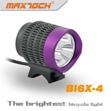 3 púrpura Maxtoch BI6X-4 * CREE 2800 Lumen T6 LED púrpura clásicos potente bicicleta luz